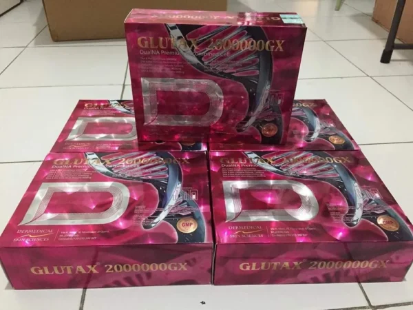 Glutax 2000000GX DualNA Premium Recombined Cell 10 Sessions Glutathione - Image 3
