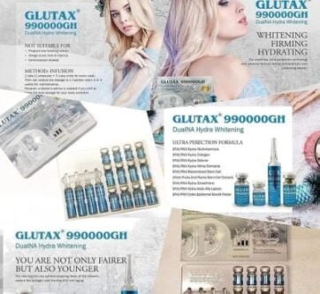 Glutax 990000gh Dual Hydra Whitening Injection
