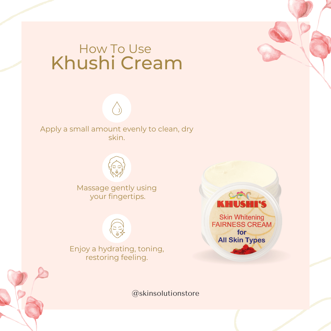 Khushi Skin Whitening Cream For Men and Women - Image 3