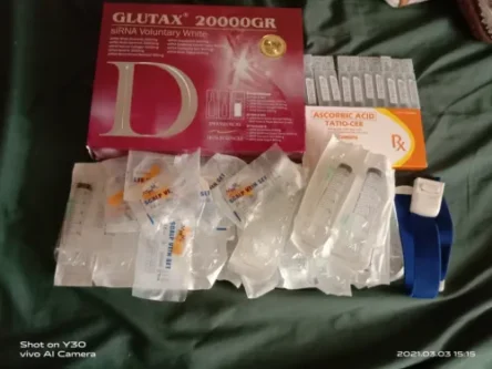 GLUTAX 20000GR siRNA Voluntary White 10 vials photo review