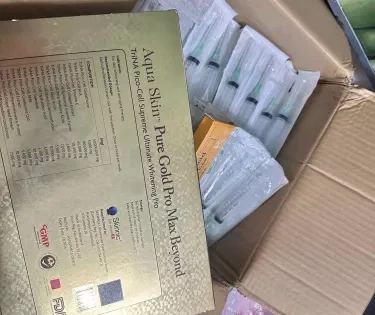 Aqua Skin Pure Gold Pro Max Beyond Trina Pico Cell Supreme Glutathione Skin Whitening Injection - 30 Session - Switzerland photo review