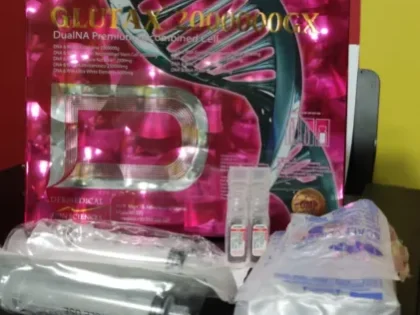 Glutax 2000000GX DualNA Premium Recombined Cell 10 Sessions Glutathione photo review