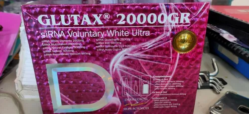 GLUTAX 20000GR siRNA Voluntary White 10 vials photo review
