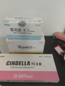 Cindella Glutathione Injections 600 mg full set photo review