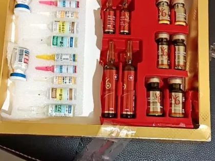 Bio Swiss Mixing White V6 Pro Ultracell Celergen SCF VI Pico Glutathione Skin Whitening Injection photo review