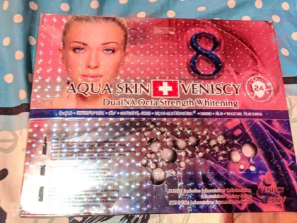Aqua Skin Veniscy 8 Dual NA Octa Strength Whitening Injection photo review