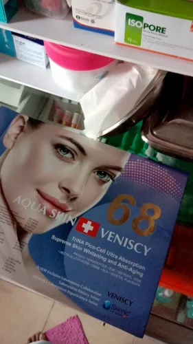 Aqua Skin Veniscy 68 TriNA Pico cell Glutathione Skin Whitening Injection photo review