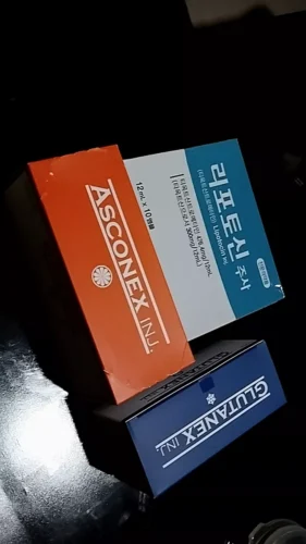 Glutanex Drip Set 1200mg Glutathione Lipoticin 300mg Asconex 10g Vitamin C Injection photo review