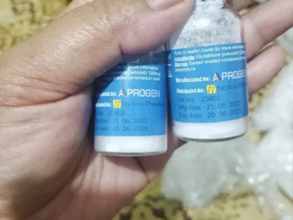 Cindella Glutathione Injections 600 mg full set photo review