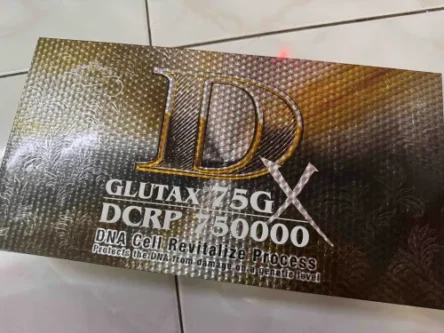 Glutax 75GX DCRP 750000 DNA Cell Revitalize 14 Sessions Injection photo review