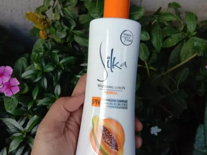 Silka Papaya Skin Whitening Lotion Orange for Unisex - 200 ML photo review