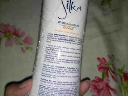 Silka Papaya Skin Whitening Lotion Orange for Unisex - 200 ML photo review