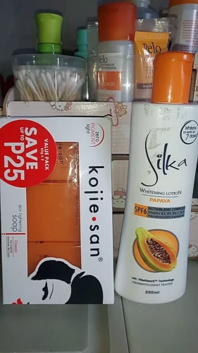 Silka Papaya Skin Whitening Lotion Orange for Unisex - 200 ML photo review