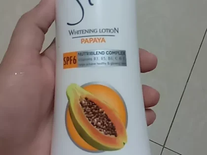 Silka Papaya Skin Whitening Lotion Orange for Unisex - 200 ML photo review