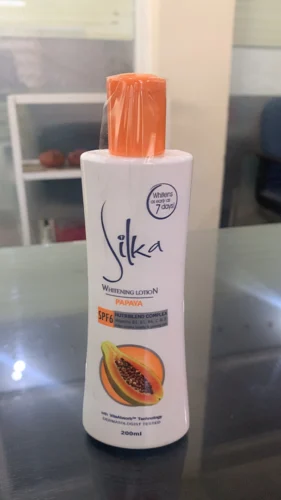 Silka Papaya Skin Whitening Lotion Orange for Unisex - 200 ML photo review