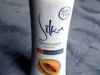 Silka Papaya Skin Whitening Lotion Orange for Unisex - 200 ML photo review