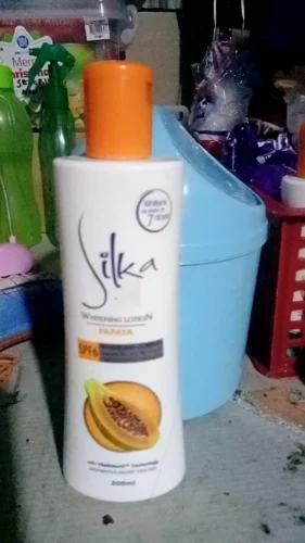 Silka Papaya Skin Whitening Lotion Orange for Unisex - 200 ML photo review