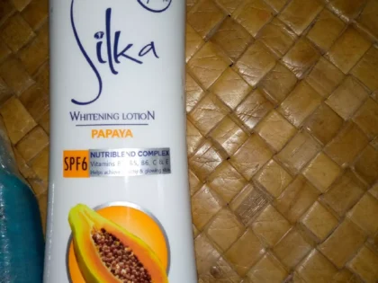 Silka Papaya Skin Whitening Lotion Orange for Unisex - 200 ML photo review