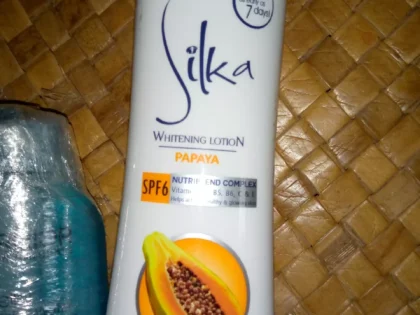 Silka Papaya Skin Whitening Lotion Orange for Unisex - 200 ML photo review