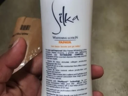 Silka Papaya Skin Whitening Lotion Orange for Unisex - 200 ML photo review