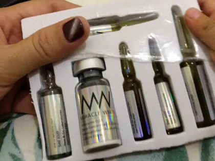 Miracle White 60000mg Glutathione Injection ONE SESSION photo review