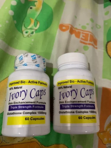 Ivory Caps Glutathione Skin Whitening Capsules photo review