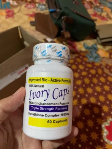 Ivory Caps Glutathione Skin Whitening Capsules photo review