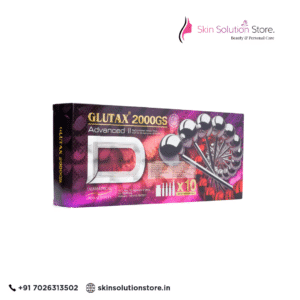Glutax 2000gs Advanced II Glutathione Skin Whitening Injection - 10 Session - Italy