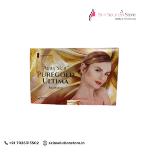 Aqua Skin PureGold Ultima 800000mg Glutathione Skin Whitening Injection -30 Session - Switzerland