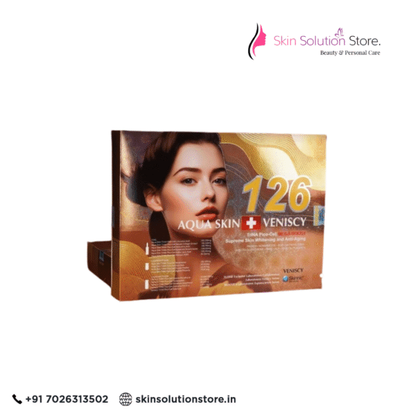 Aqua Skin Vensicy 126 Trina Pico Cell Glutathione Skin Whitening Injection - 10 Session - Switzerland