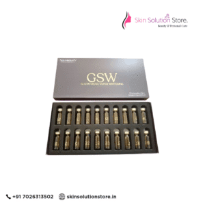 NouveauxIV GSW Glutathione Skin Whitening Injection - 20 Ampoules - France