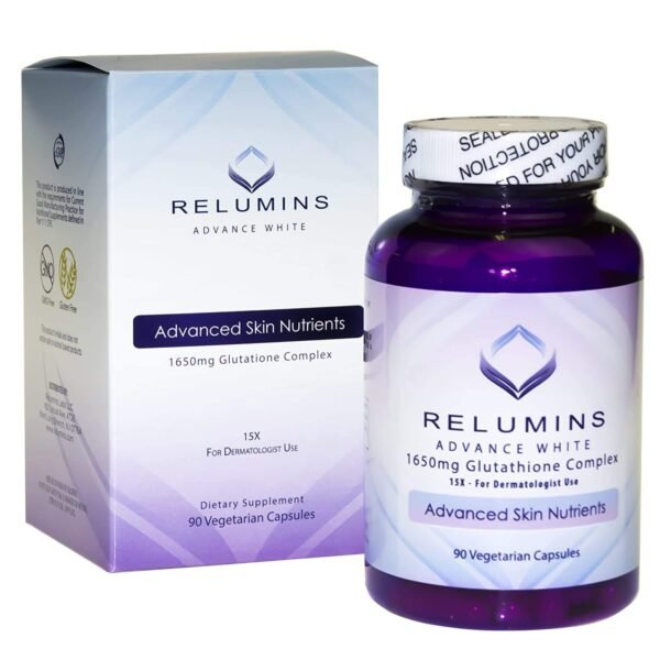 Relumins 1650mg Glutathione With Hyaluronic Acid Capsules - Image 2