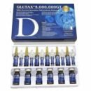Glutax 5000000GT TriNa Pico Cell 5000,000mg Glutathione Skin Whitening Injection - 6 Session - Italy