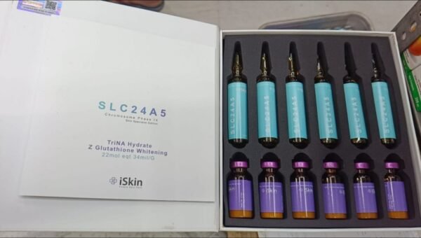 Iskin SLC24A5 Chromosome Phase IX Glutathione Skin Whitening Injection - 6 Session - Switzerland - Image 5