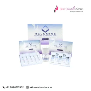 Relumins Advance 3500mg Glutathione Skin Whitening Injection - 5 Sessions - USA